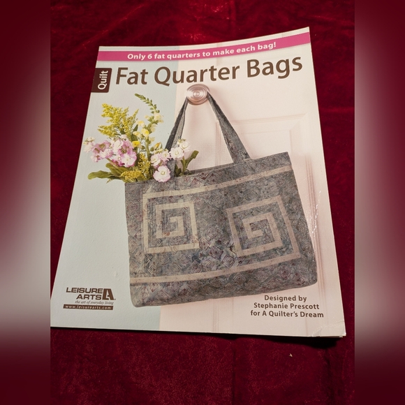 LEISUREARTS FAT Quarter Bag Designed Stephanie Prescott For Quilter's Deeam - Picture 1 of 8